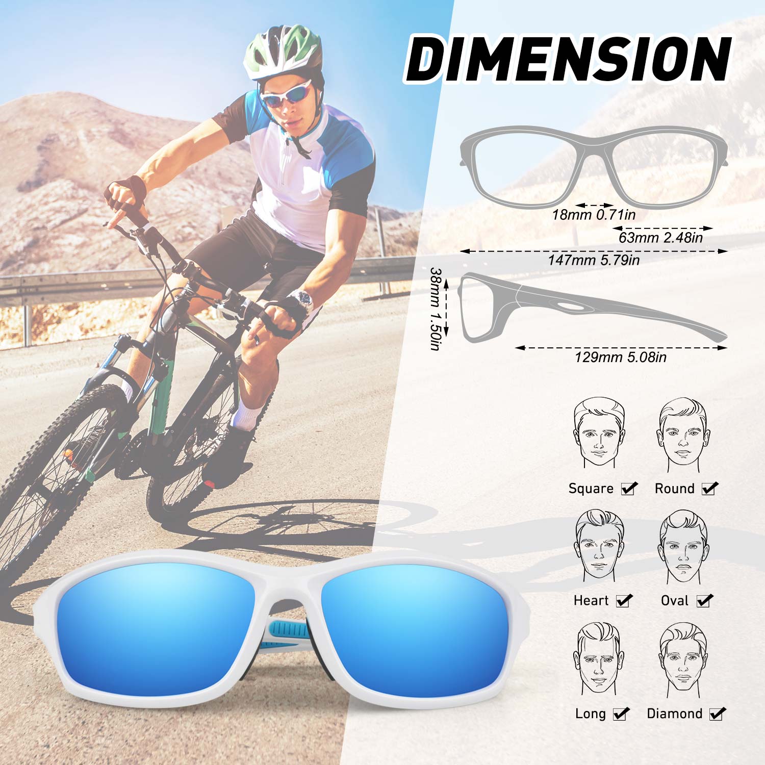 Sports Sunglasses MJ191