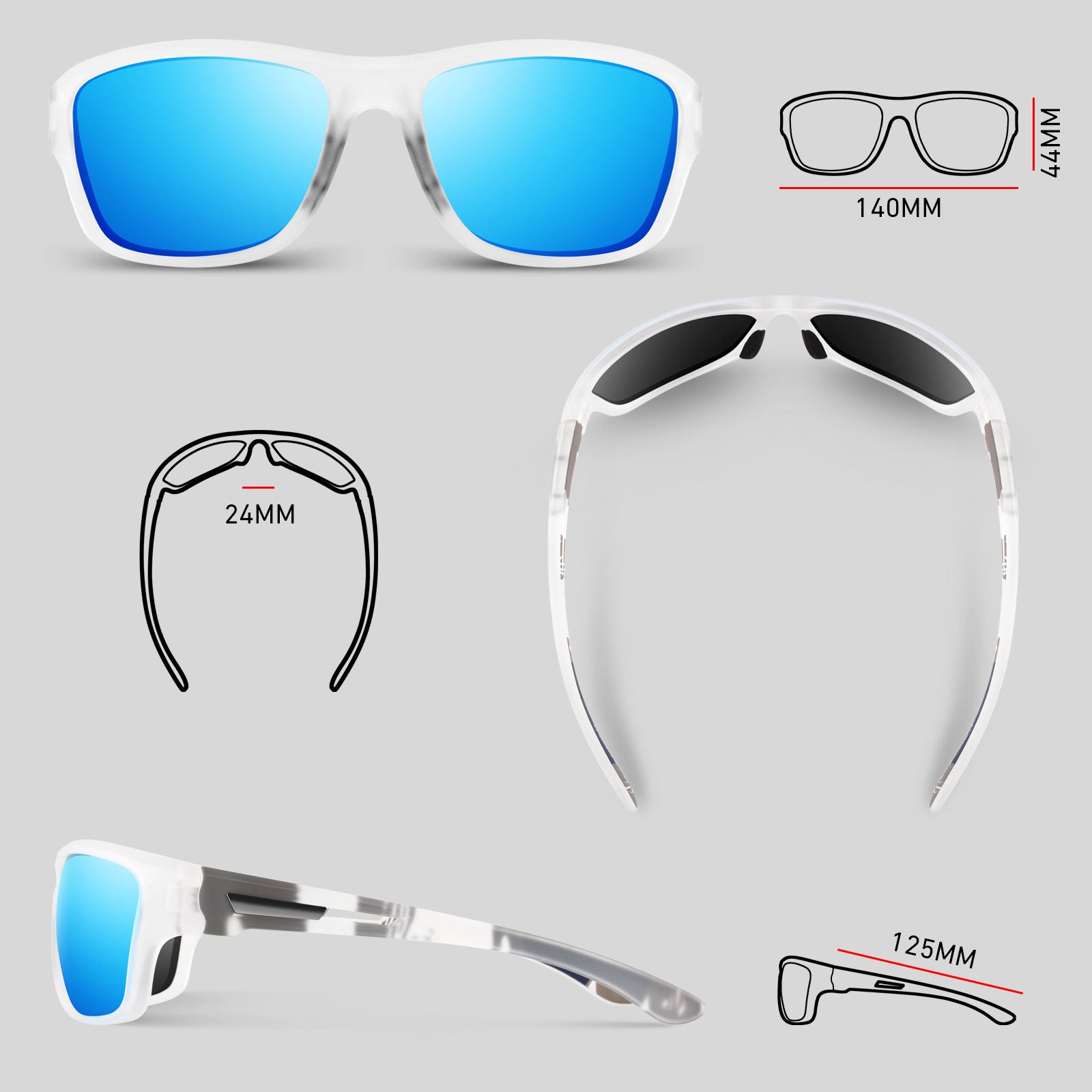 Sports Fishing Sunglasses MJ3040