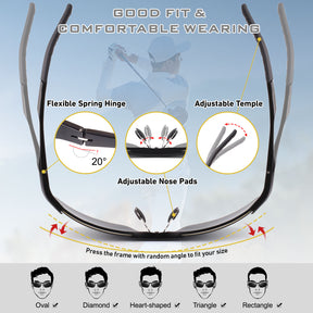 Sports Driving & Night Vision Sunglasses MJ8177