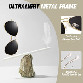 Classic Aviator Sunglasses MJ3026