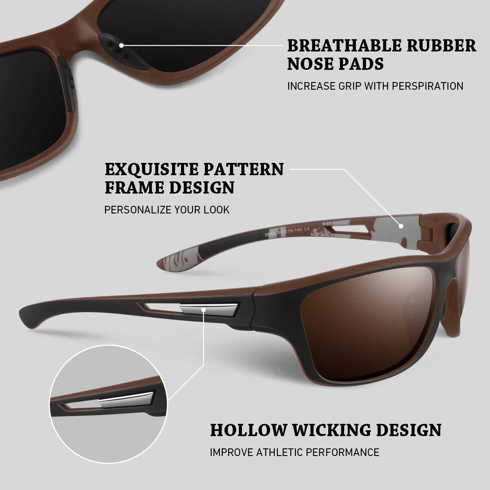 Sports Fishing Sunglasses MJ3040