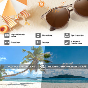 Retro Round Sunglasses MJ4171