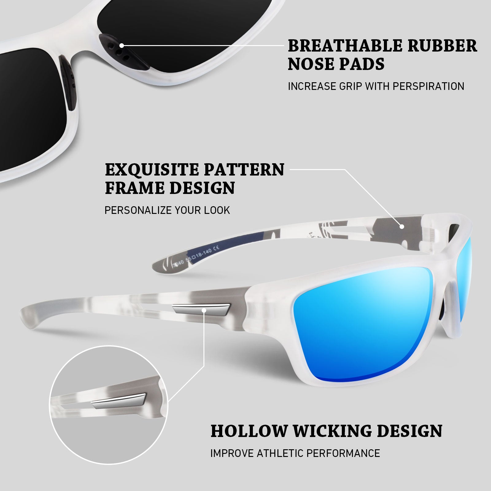 Sports Fishing Sunglasses MJ3040