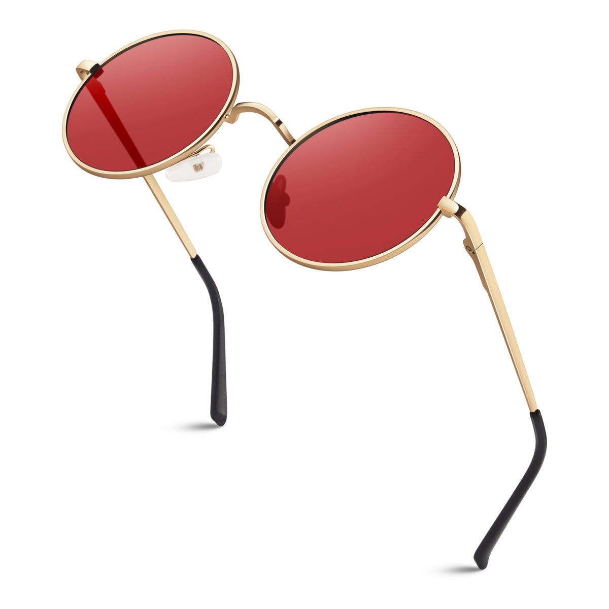 #Color_Gold Frame/Red Lens