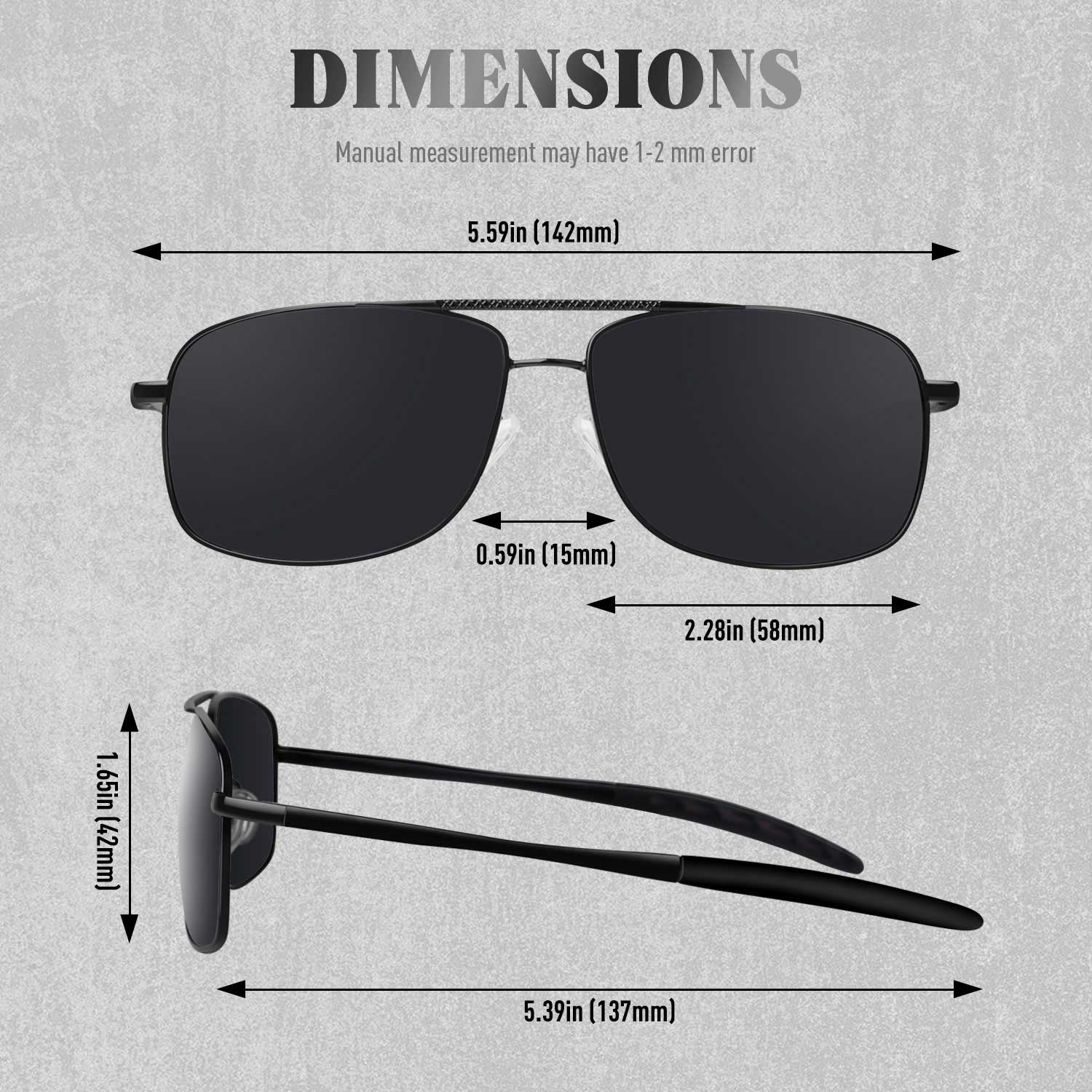 Aviator Sunglasses Polygon Lens MJ189