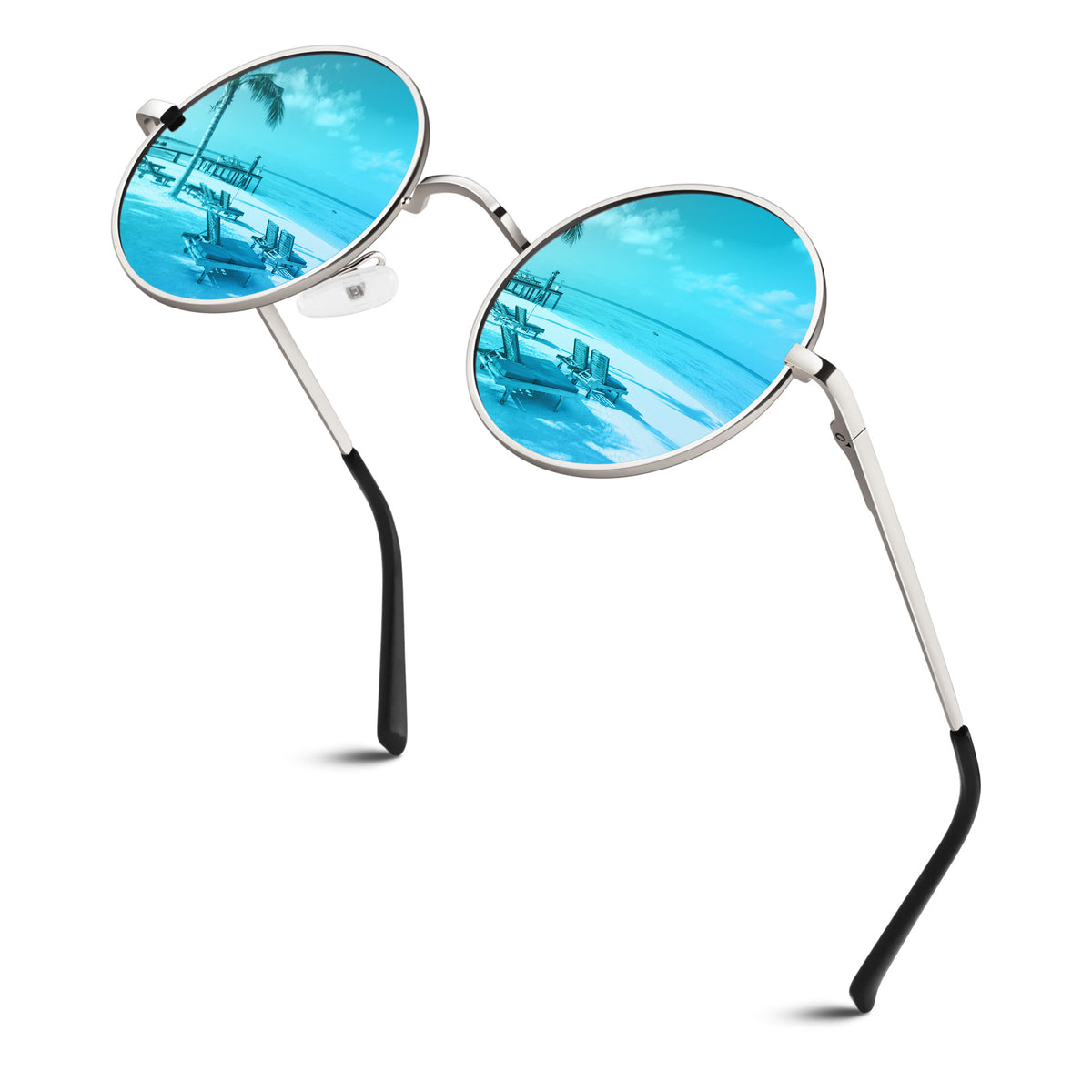 #Color_Silver Frame/Mirrored Blue Lens