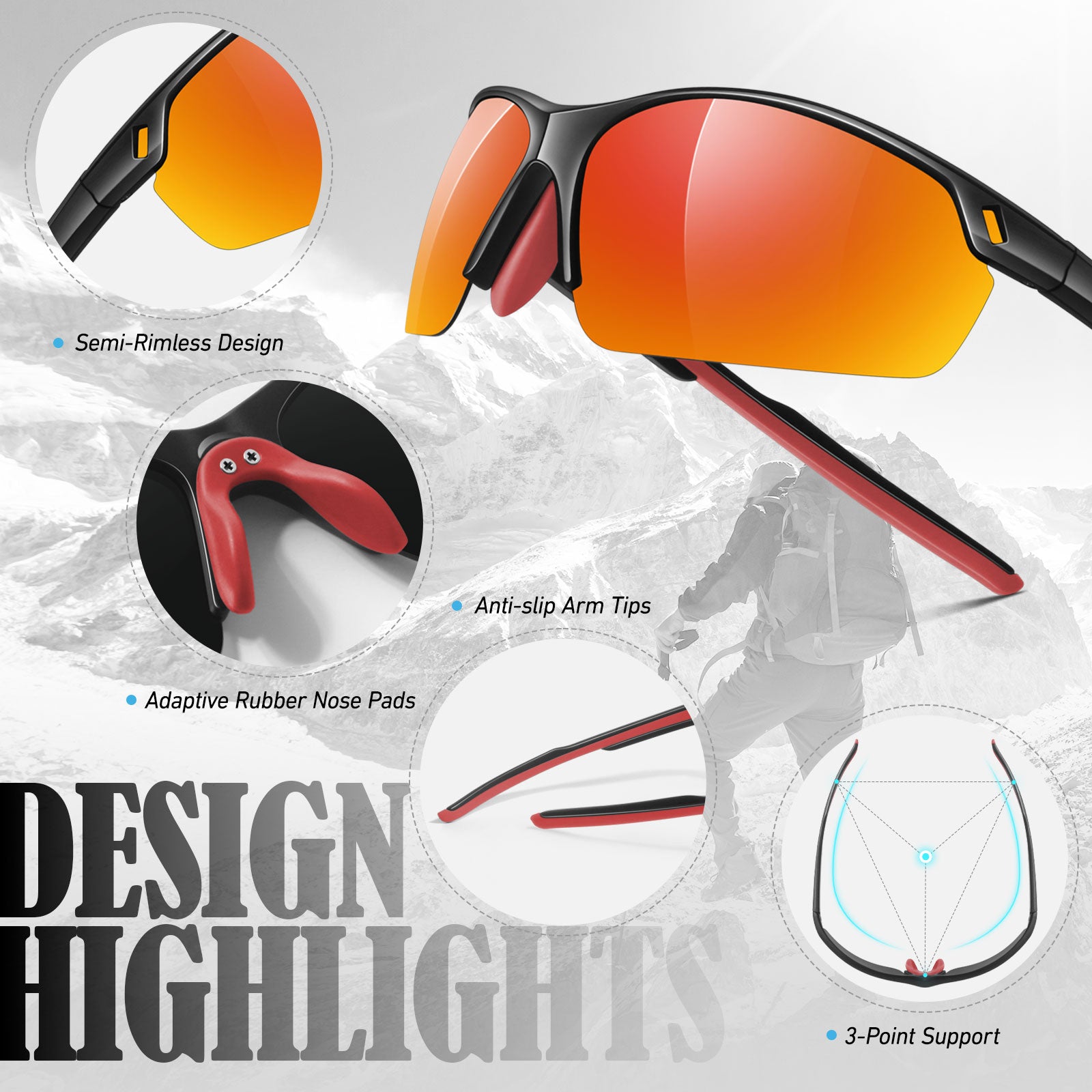 Sports Sunglasses MJ3024